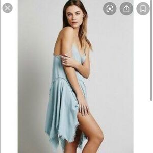 Free people tattered slip dress